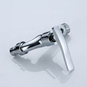 Robinet de machine à laver en alliage de zinc robinet d'eau <span class=keywords><strong>Tao</strong></span> robinet mural froid Bibcock maison jardin froid chrome bavoir robinets - Product Image 4