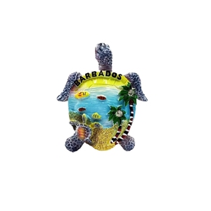 Recuerdo turístico de <span class=keywords><strong>Cabo</strong></span> Verde y Barbados, logotipo de regalo, imán de resina tridimensional 3D para refrigerador, adhesivo. - Product Image 5