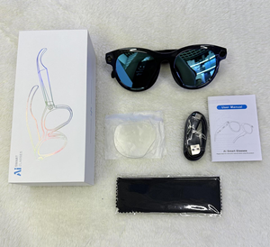 Lentes Inteligentes M88 con Resistencia al Agua IPX-6, Control Táctil para Escuchar Música, Traducción de Voz, Reconocimiento de Objetos por IA - Product Image 4