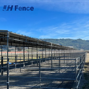 Panneaux de clôture pour bétail et chevaux en acier galvanisé de 6 pieds, 10 pieds et 12 pieds, <span class=keywords><strong>prix</strong></span> d'usine - Product Image 4