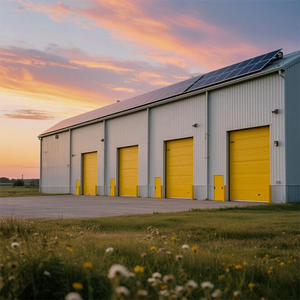 Bahan konstruksi gudang baja Modern prefabrikasi bertingkat - Product Image 4