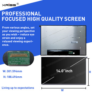 Pantalla LCD de Repuesto Original al por Mayor de 14.0 Pulgadas, Delgada, de 30 Pines, NV140WUM-N41/N42 LP140WU1-SPB1 B140QAN02.3 para Portátil, con Certificación CE - Product Image 3