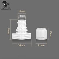 Pochette Doypack en plastique de 13 mm avec bouchon verseur pour emballage de lessive liquide, fabriquée en Chine
