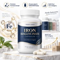 Complément de Fer Prénatal : Vitamines Prénatales, Bisglycinate de Fer avec Vitamine B12 et Acide Folique