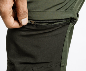 Vente chaude de pantalons de trekking convertibles pour hommes avec pantalons <span class=keywords><strong>d</strong></span>étachables à shorts pantalons Softshell respirants pour la randonnée personnalisée - Product Image 3