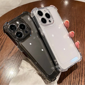 เคสโทรศัพท์ TPU ใสสำหรับ iPhone 16 15 14 13 PRO MAX กรอบนิ่มกันกระแทก - Product Image 2