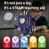 Kaiyu K96160 5 en 1 City One Eyed Monster Transform RC Robot, Control Remoto por APP, Juguetes de Bloques de Construcción para Niños, Regalos
