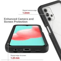Étui de téléphone robuste antichoc 2 en 1 hybride TPU PC compatible avec Samsung Galaxy A52 A42 A32 A22 5G Fundas Capa