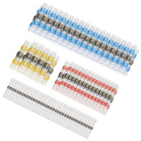 Nuovo Pratico Elettrico Impermeabile di Tenuta di Calore Shrink Butt Terminali Sleeve Solder Wire Connettori