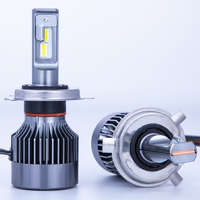 Pièces automobiles, ampoule LED 40W 12V 6000K O2 H4H/L H4-2 4000LM, design tout-en-un, phare de voiture H4, neuf