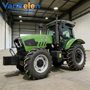 Tracteur diesel 4x4 de 120 CV avec chargeur, tracteur agricole, cabine fermée, 4x4, multi-usages - Product Image 6