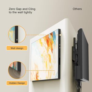 27-Inch Frameloze Commerciële <span class=keywords><strong>Lcd</strong></span>-Monitor Fhd 700Nits Led Android 9.0 Reclame Scherm Slim Fit Muur Mount Lift Metro - Product Image 2