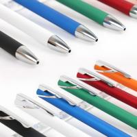 Stylo à bille en métal promotionnel personnalisé de haute qualité Logo laser en aluminium Stylo à bille d'entreprise publicitaire