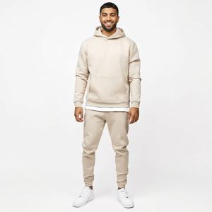 Ropa Deportiva Unisex de Marca Privada, Conjunto Deportivo 2 en 1 con Capucha y Estampado Animal, Pantalones Deportivos de Algodón, Corte Regular - Product Image 1