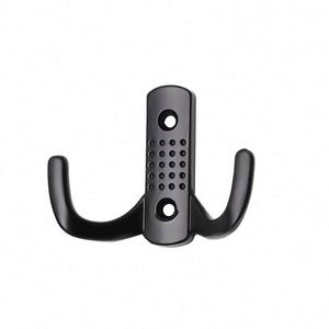 WEKIS Modern Single Robe <b>Shower</b> <b>Hook</b> Zinc Alloy Wall Mount Bathroom Use Coat Towel Rack Easy Clean Adsorption Membrane - Product Image 2