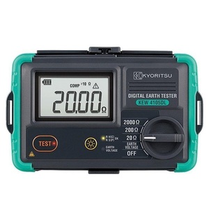 เครื่องทดสอบดินแบบดิจิตอล คิออริทสึ รุ่น KEW 4105DLH - Product Image 1