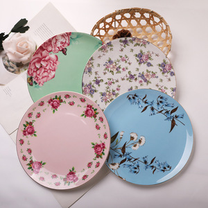 Plato de Porcelana Premium con Diseño Clásico de 8 Pulgadas, Personalizado, para el Hogar, Comedor y <span class=keywords><strong>Restaurante</strong></span> - Product Image 2
