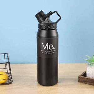Botella Deportiva Térmica de Doble Pared, 750ml 950ml, Acero Inoxidable 304, Vaso al Vacío para Uso en Exteriores - Product Image 4