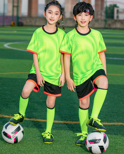 Traje de fútbol retro unisex para hombres y mujeres, camisetas de manga corta para niños adultos, conjuntos de camisetas de fútbol para estudiantes - Product Image 5