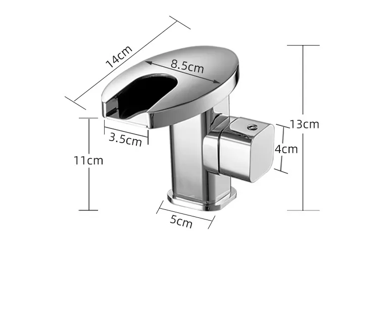 Thác nước thông minh cảm biến thay đổi màu sắc công nhận nước ấm vòi