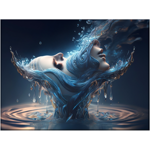 Arte su Tela con Illusioni Liquide - Product Image 4