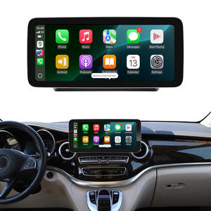 CarPlay Android Auto GPS Stéréo DVR Caméra de recul Écran tactile HD 12,3 pouces pour <span class=keywords><strong>Mercedes</strong></span>-Benz Classe C GLC Classe V W205/W2015-2018 - Product Image 1