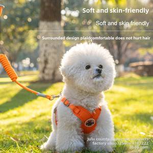 OEM/ODMペット用品: 小型中型犬用Xタイピングデザイン付きカスタムブランドロゴ離脱なし犬用ハーネスセット - Product Image 5