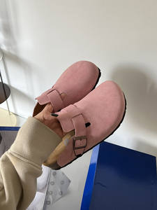 Pour Birkenstockstyle liège pantoufles londres sandales orthopédiques avec semelle intérieure en peau de vache léger anti-dérapant tendance de la mode pour l'été - Product Image 2