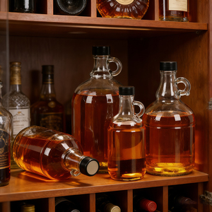 Botellas de vidrio grandes para vino <span class=keywords><strong>y</strong></span> tequila con tapa de rosca, de 250ml a 4000ml, vacías, para vino espumoso de <span class=keywords><strong>California</strong></span>, para pedidos al por mayor. - Product Image 6