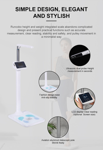 Bán Buôn Chất Lượng Cao Chiều Cao Và Trọng Lượng Quy Mô Cường Lực Nền Tảng Đo Lường BMI Chiều Cao Trọng Lượng Máy Điện Tử Kinh Doanh Quy Mô - Product Image 4