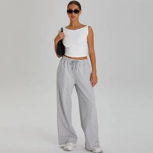 ชุดโยคะออกกำลังกายผู้หญิง 2 ชิ้น ขายดี เอวกลาง ระบายเหงื่อได้ดี ทนทาน กางเกงลำลอง เสื้อครอปท็อป ไซส์ใหญ่ มีเชือกผูก - Product Image 2