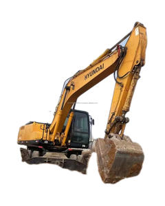 ใช้รถขุด210w-7ฮุนไดสภาพที่สมบูรณ์เครื่องจักรไฮดรอลิกเครื่องยนต์เกียร์210w-9ล้อขุดรวม - Product Image 3