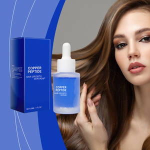 Private Label Copper Peptide Cabelo Regrowth Soro Castor Coconut <span class=keywords><strong>Oil</strong></span> Anti Loss Hidratante Reparação Óleo para o Crescimento do Cabelo - Product Image 2