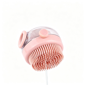 Gentle Rubber Dog and Cat Shower Gloves with Grooming Comb A Compact Versatile Coat Scrubbing and Relaxation Kit - Product Image 2