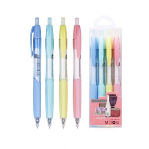 School Cute Kawaii Roller Gel Pens Set Custom Wholesale <b>Cheap</b> Plastic Pen - Product Image 1