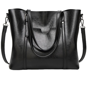 Nouveau Sac à Bandoulière de Luxe en Cuir PU Huilé, Sacs à Main Décontractés, Sacs de Dame Type Coffre, Grand Sac à Bandoulière - Product Image 2