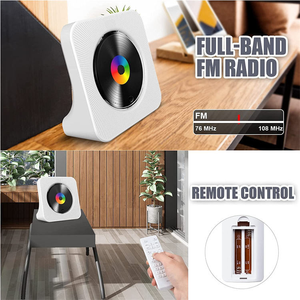 Household Music Speaker Rotary <strong>CD</strong> <strong>Player</strong> <strong>with</strong> <strong>Radio</strong> Mp3 and <strong>CD</strong> Portable <strong>Player</strong> Kids Early Education <strong>Radio</strong> &amp; Covered MP3 <strong>Player</strong> - Product Image 4