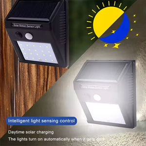 20 Luces Solares LED IP65 Pequeñas con Sensor de Movimiento PIR, Lámpara de Pared para Jardín, Calle, Exterior, Impermeable, Inalámbrica, de Seguridad - Product Image 4