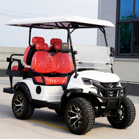 Voiturette de golf électrique confortable et buggy à 5-6 places pour le tourisme