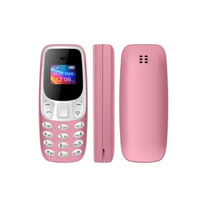 Yıldız BM10 0.66 inç ekran çift SIM çin küçük palmiye Mini tuş takımı kulaklık telefon mini telefon