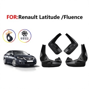 Pare-boue en plastique noir pour Renault Fluence, déflecteur de pneu, compatible avec les modèles à transmission automatique à partir de 2011 - Product Image 5