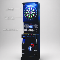 Darts Master - Machine de fléchettes électronique d'intérieur avec notation automatique, mode compétitif, écran LCD HD, structure métallique, garantie 1 an