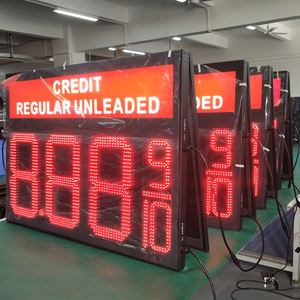 Fabriek Groothandel Hoge Helderheid Gasprijs Display Met Controlesysteem Van Waterdichte <span class=keywords><strong>Led</strong></span> Brandstofprijs Teken Display - Product Image 4