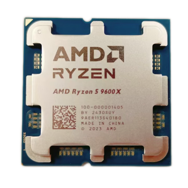 New for for 5 9600X 4nm 3.9GHz 6-Core 65W Socket AM5 Processor with 6MB L2 Cache for Desktop