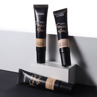 Fond de Teint Liquide Mat en Tube OEM Personnalisé Couvrance Longue Durée Résistant à la Transpiration Non Transférable Base de Maquillage Marque Privée Sans Teinte Foncée