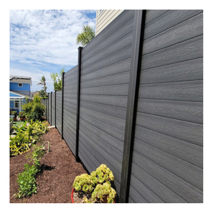 <span class=keywords><strong>Panneau</strong></span> de clôture de jardin extérieur en WPC, installation facile, WPC avec <span class=keywords><strong>poteau</strong></span> en aluminium, panneaux de clôture en composite <span class=keywords><strong>bois</strong></span>-plastique de haute qualité <span class=keywords><strong>pour</strong></span> la cour - Product Image 1