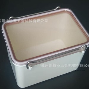 Asone Sealed Container 5-064-01 Airtight Rectangle <b>Plastic</b> Storage Box For Laboratory Use - Product Image 5