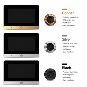 Caméra de visiophone pour appartement 2MP Tuya, <span class=keywords><strong>sonnette</strong></span> connectée avec écran LCD HD 5 pouces <span class=keywords><strong>et</strong></span> vision grand angle 140 degrés - Product Image 2