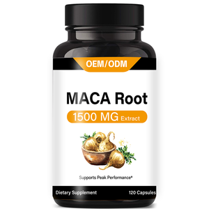 Capsule di Maca <span class=keywords><strong>Ultra</strong></span>-Potenti OEM con Fieno Greco per Energia, Difesa Immunitaria, Vitalità, Riduzione dello Stress e Miglioramento Cognitivo per Adulti - Product Image 1