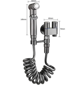 Современная настенная насадка для биде, из нержавеющей стали - Product Image 4